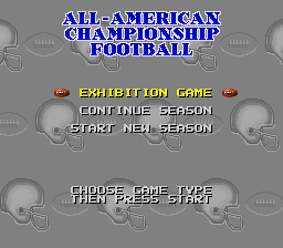 All-American Championship Football